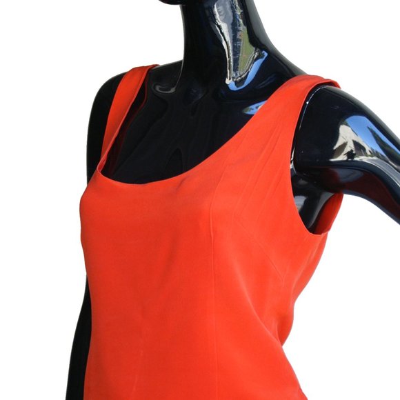 Thom Smith Red Silk Cami/Tank Top Size 8 - Picture 3 of 4